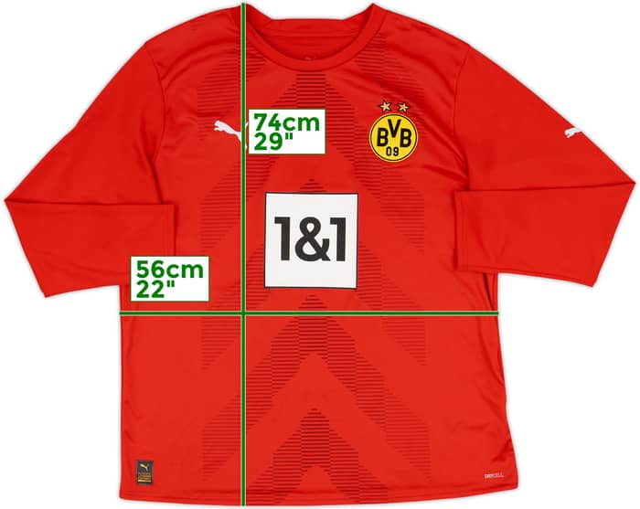2022-23 Borussia Dortmund GK Shirt - 9/10 - (XL)