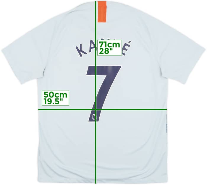 2018-19 Chelsea Third Shirt Kante #7 - 7/10 - (L)