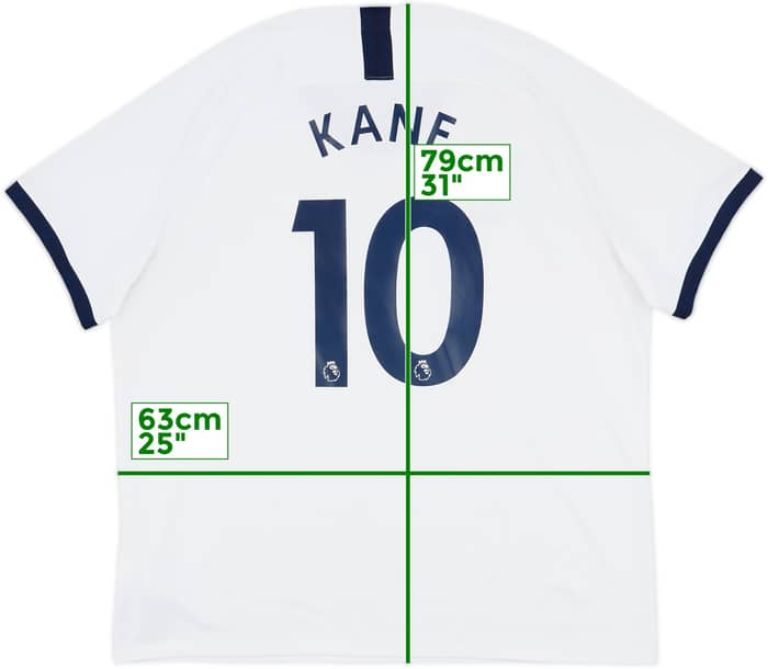 2019-20 Tottenham Home Shirt Kane #10 - 9/10 - (XXL)