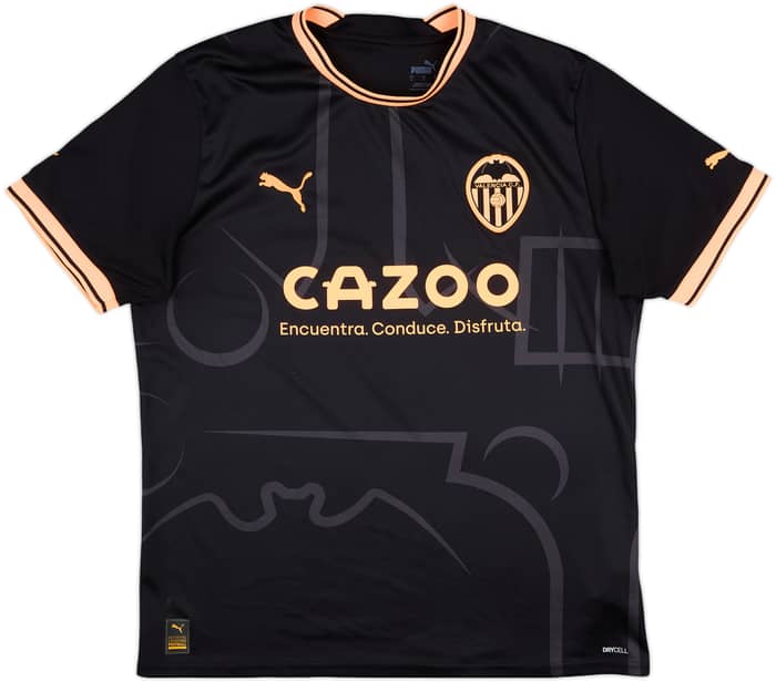 2022-23 Valencia Away Shirt - 10/10 - (L)