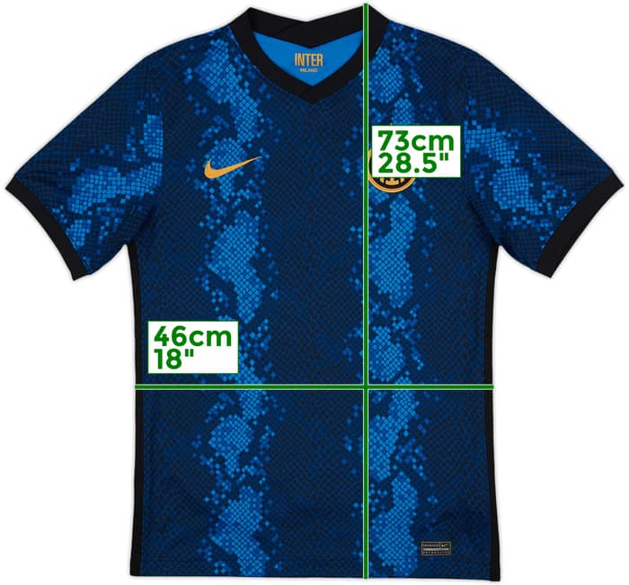 2021-22 Inter Milan Home Shirt - 9/10 - (S)