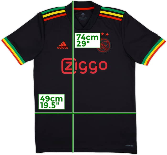2021-22 Ajax Third Shirt - 8/10 - (M)