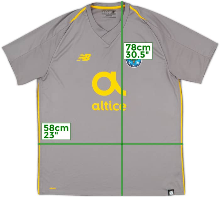 2018-19 Porto Away Shirt - 10/10 - (XL)