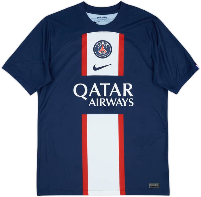 2022-23 Paris Saint-Germain Home Shirt Messi #30 - 7/10 - (M)