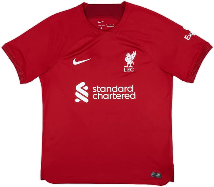 2022-23 Liverpool Home Shirt Diogo J. #20 - 7/10 - (M)