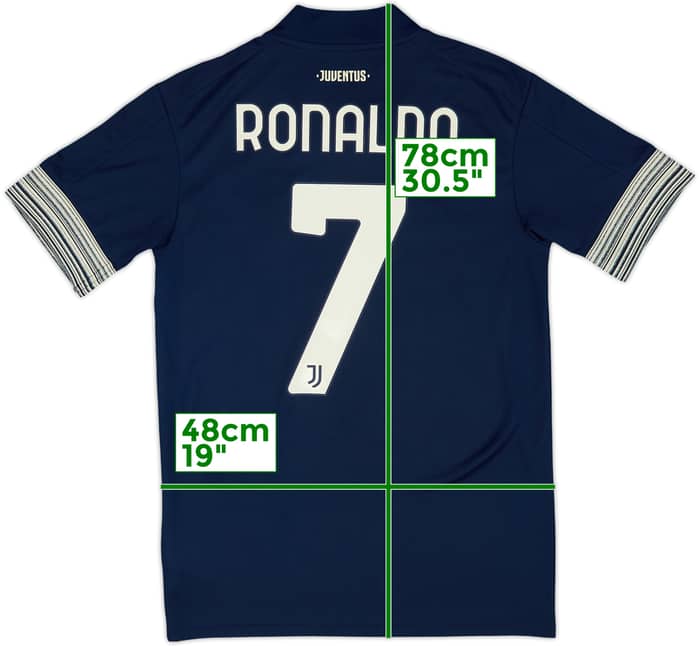 2020-21 Juventus Away Shirt Ronaldo #7 - 8/10 - (S)