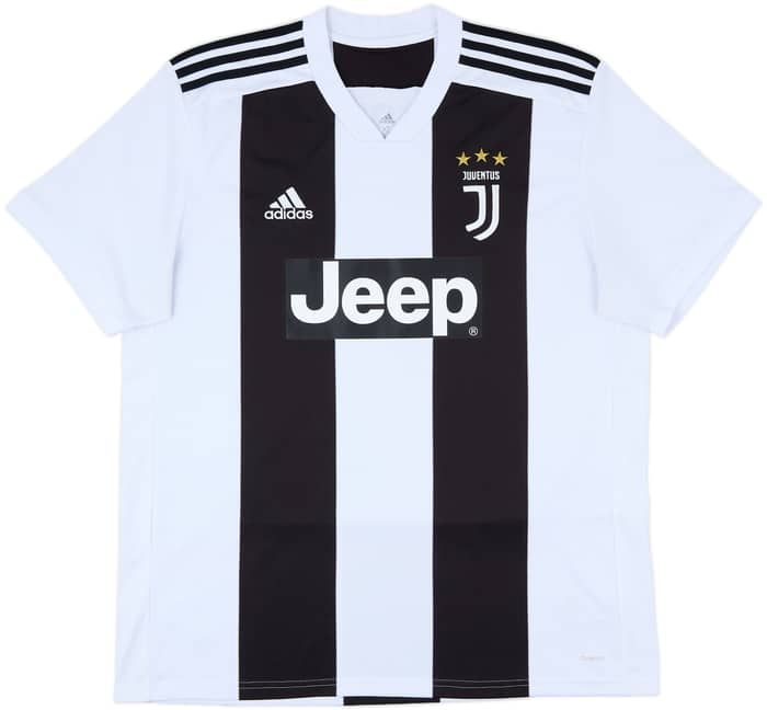 2018-19 Juventus Home Shirt Ronaldo #7 - 9/10 - (XL)