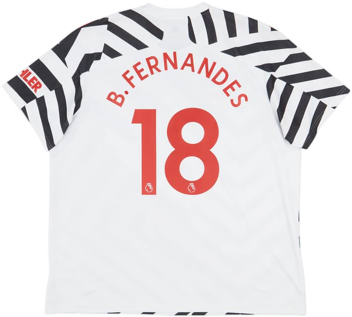 2020-21 Manchester United Third Shirt B.Fernandes #18 - 8/10 - (XXL)