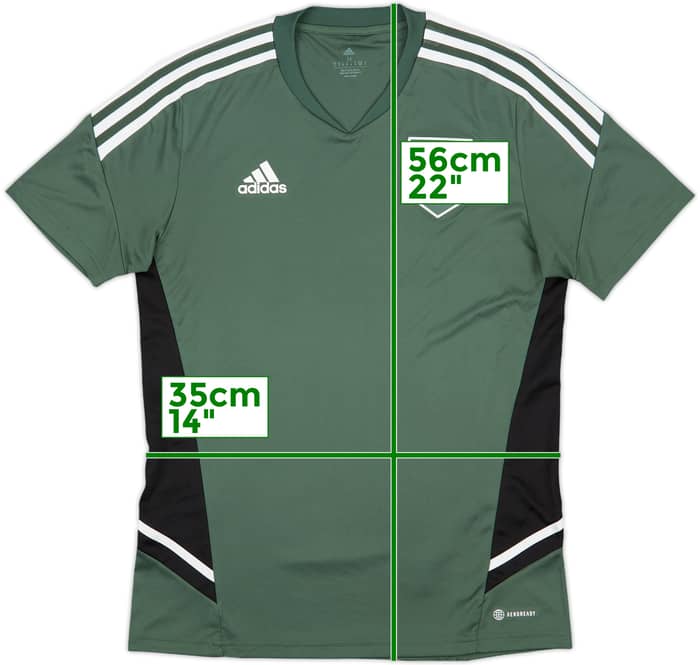 2022-23 Celtic adidas Training Shirt - 10/10 - (M)