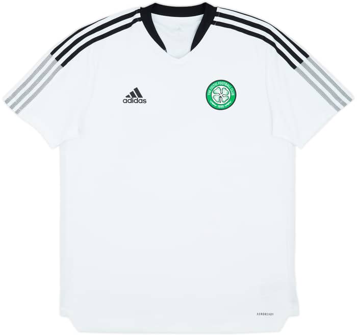 2021-22 Celtic adidas Training Shirt - 6/10 - (L)