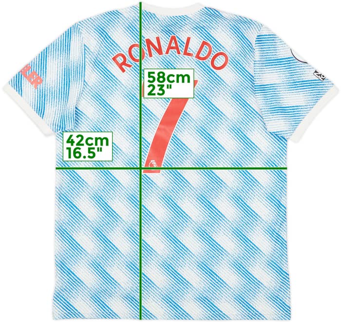 2021-22 Manchester United Away Shirt Ronaldo #7 - 7/10 - (L)