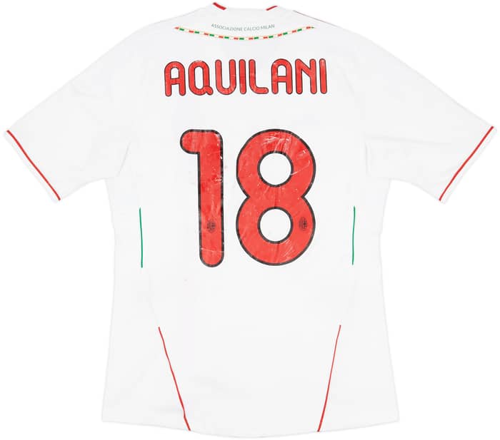 2011-12 AC Milan Away Aquilani #18 - 5/10 - (M)