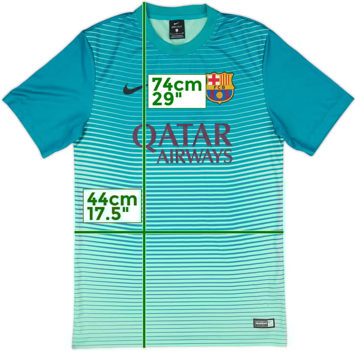 2016-17 Barcelona Basic Third Shirt - 9/10 - (S)
