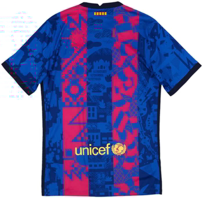 2021-22 Barcelona Third Shirt - 7/10 - (S)