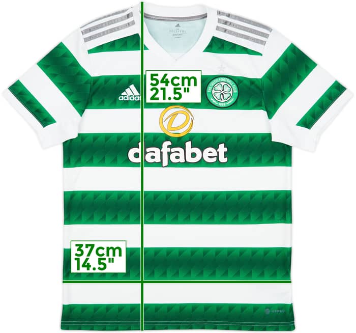 2022-23 Celtic Home Shirt - 5/10 - (M)