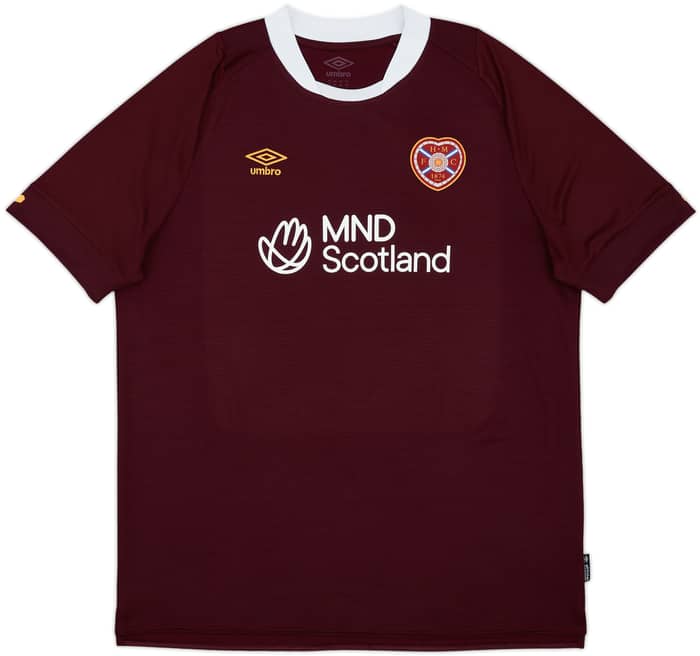 2022-23 Hearts Home Shirt - 7/10 - (XXL)