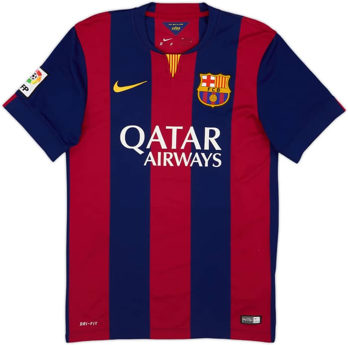 2014-15 Barcelona Home Shirt Messi #10 - 8/10 - (S)
