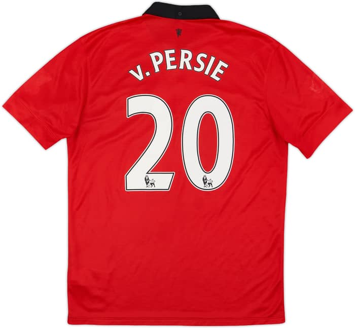 2013-14 Manchester United Home Shirt v.Persie #20 - 8/10 - (M)