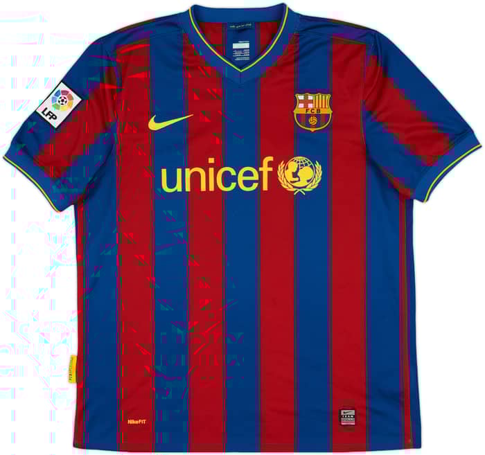2009-10 Barcelona Home Shirt Messi #10 - 10/10 - (L)