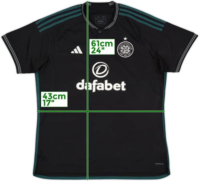 2023-24 Celtic Away Shirt - 10/10 - (XL)