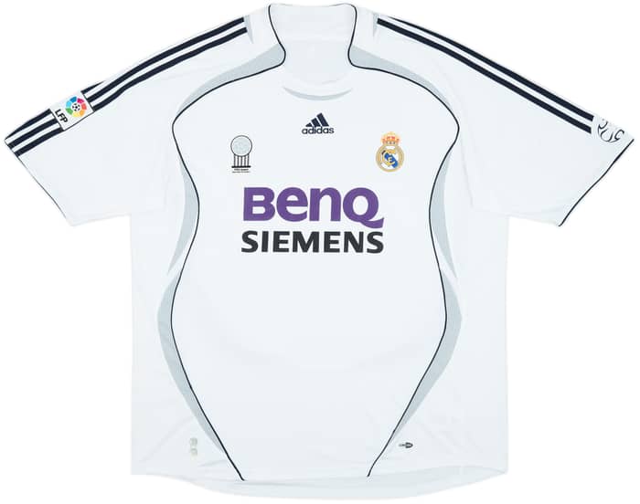 2006-07 Real Madrid Home Shirt Beckham #23 - 5/10 - (XXL)
