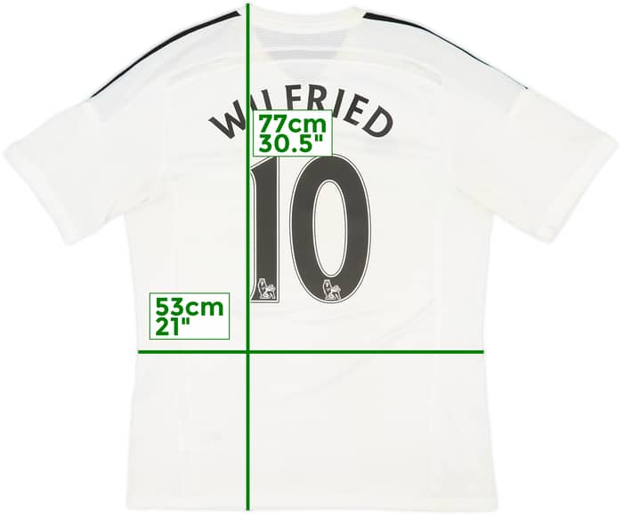 2014-15 Swansea Home Shirt Wilfried #10 - 8/10 - (XL)