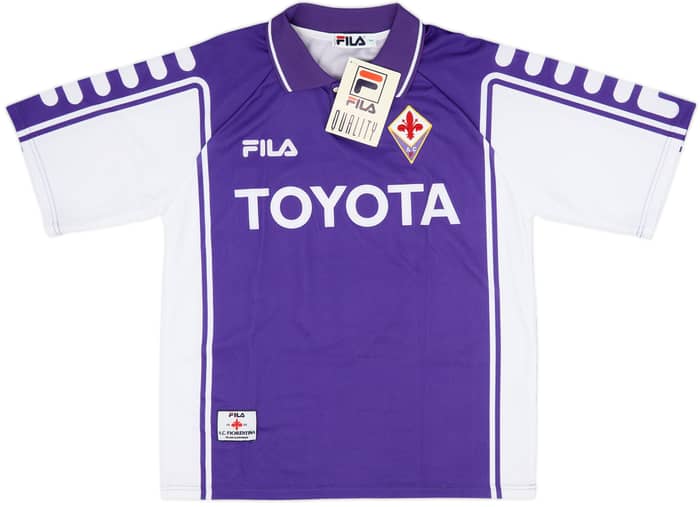 1999-00 Fiorentina Home Shirt Batistuta #9 (M)