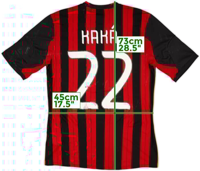 2013-14 AC Milan Home Shirt Kaka #22 (S)