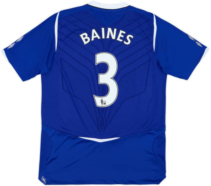 2008-09 Everton Home Shirt Baines #3 (M)