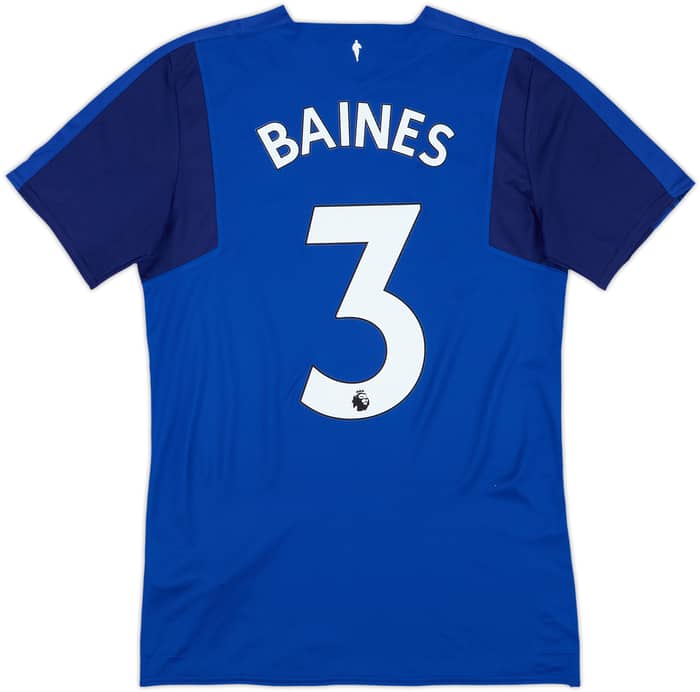 2017-18 Everton Home Shirt Baines #3 (S)