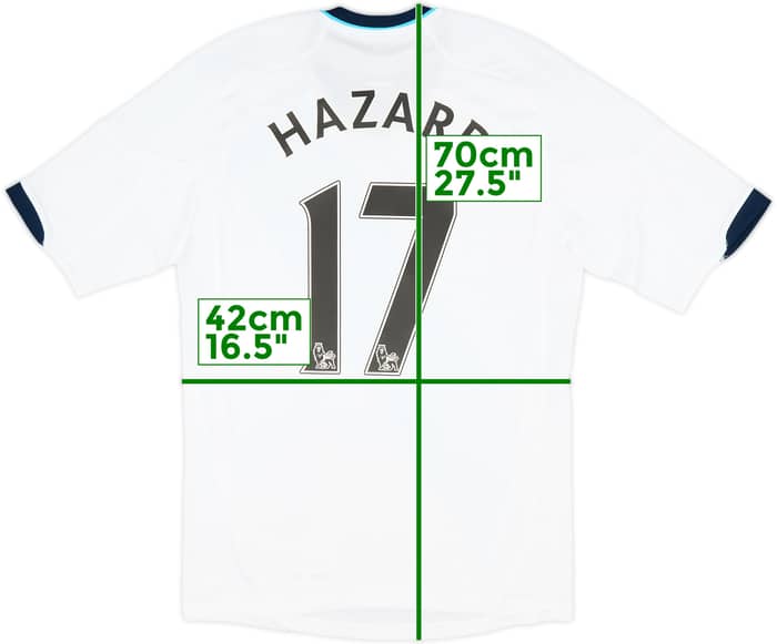 2012-13 Chelsea Away Shirt Hazard #17 (S)