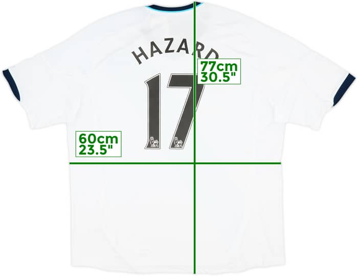 2012-13 Chelsea Away Shirt Hazard #17 (XXL)