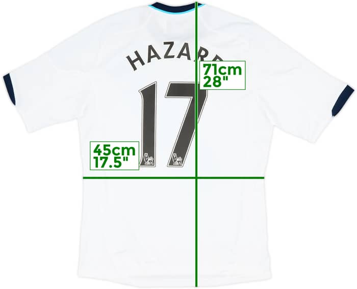 2012-13 Chelsea Away Shirt Hazard #17 (M)