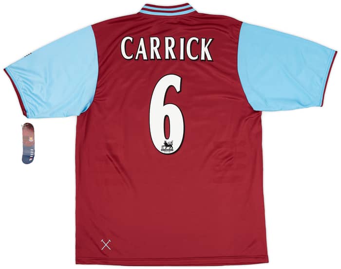 2001-03 West Ham Home Shirt Carrick #6 (L)