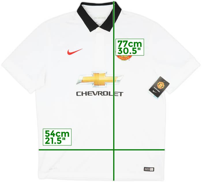 2014-15 Manchester United Away Shirt #60 (XL)
