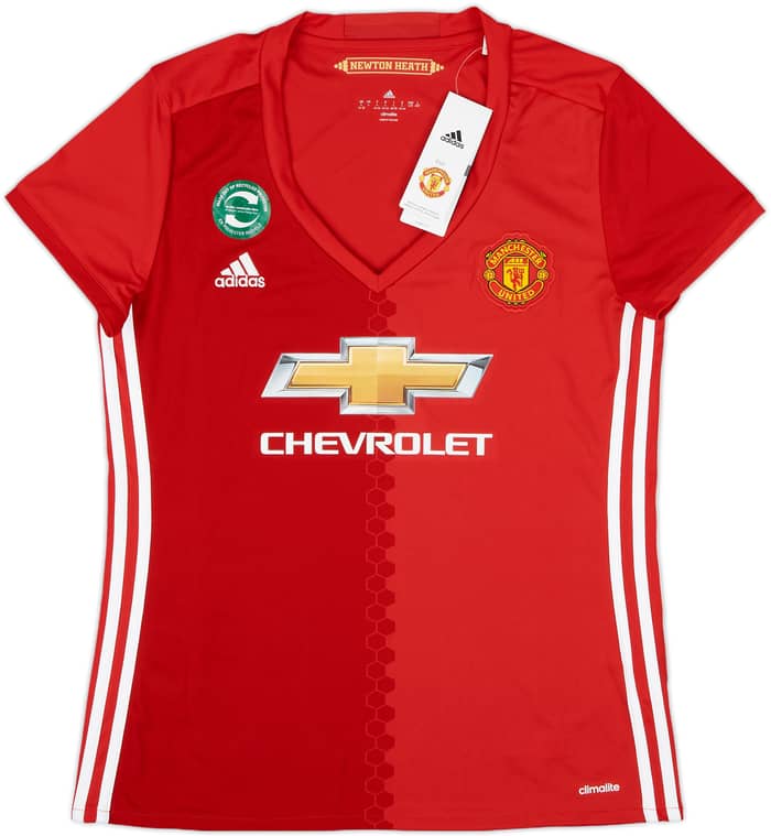 2016-17 Manchester United Home Shirt (Women's L)