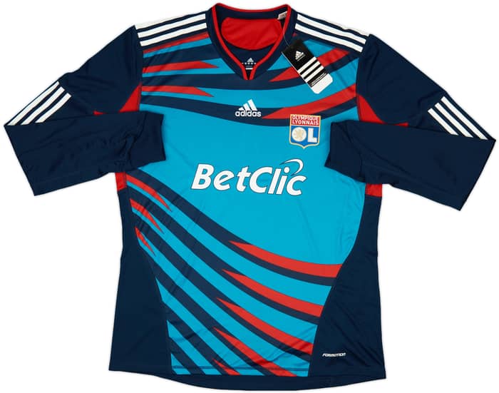 2010-11 Lyon Player Issue Third L/S Shirt Lisandro #9 (XL)