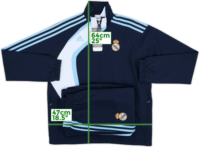 2009-10 Real Madrid adidas Tracksuit (L.Boys)
