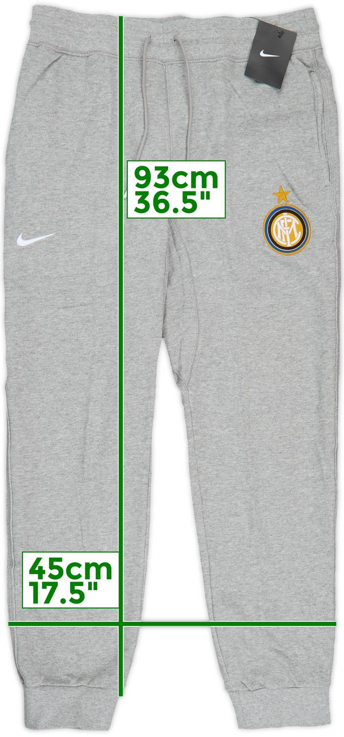 2013-14 Inter Milan Nike Track Pants/Bottoms (L)