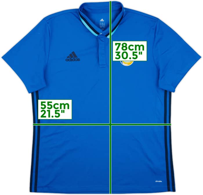 2015-16 Andorra adidas Polo Shirt - 10/10 - (XL)