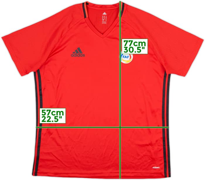 2015-16 Andorra adidas Training Shirt - 9/10 - (XL)