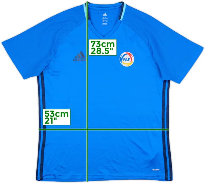 2015-16 Andorra adidas Training Shirt - 9/10 - (L)