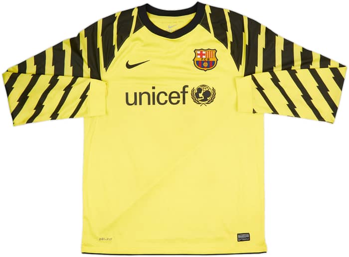 2010-11 Barcelona GK Shirt - 6/10 - (L)
