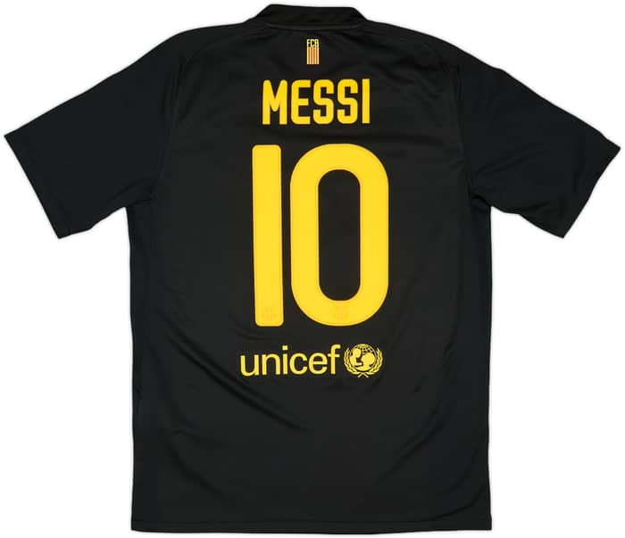 2011-12 Barcelona Away Shirt Messi #10 - 9/10 - (M)