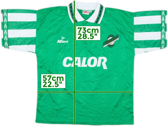 1994-96 Hibernian Home Shirt - 9/10 - (L)