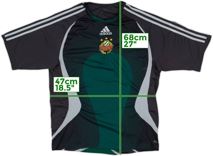 2006-07 Rapid Vienna adidas Training Shirt - 7/10 - (M)