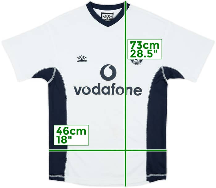 2000-01 Manchester United Umbro Training Shirt - 6/10 - (S)