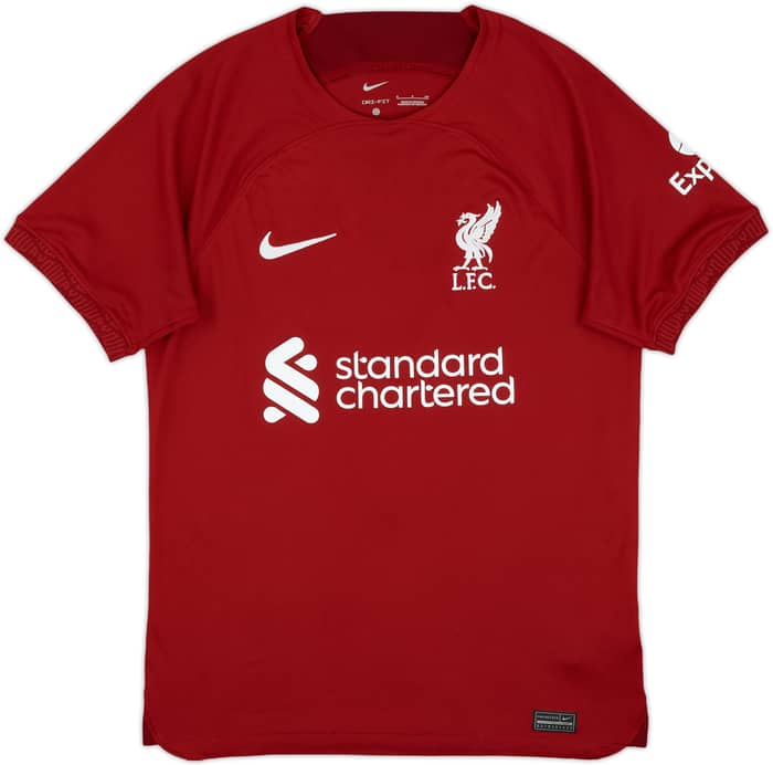 2022-23 Liverpool Home Shirt Thiago #6 - 7/10 - (S)