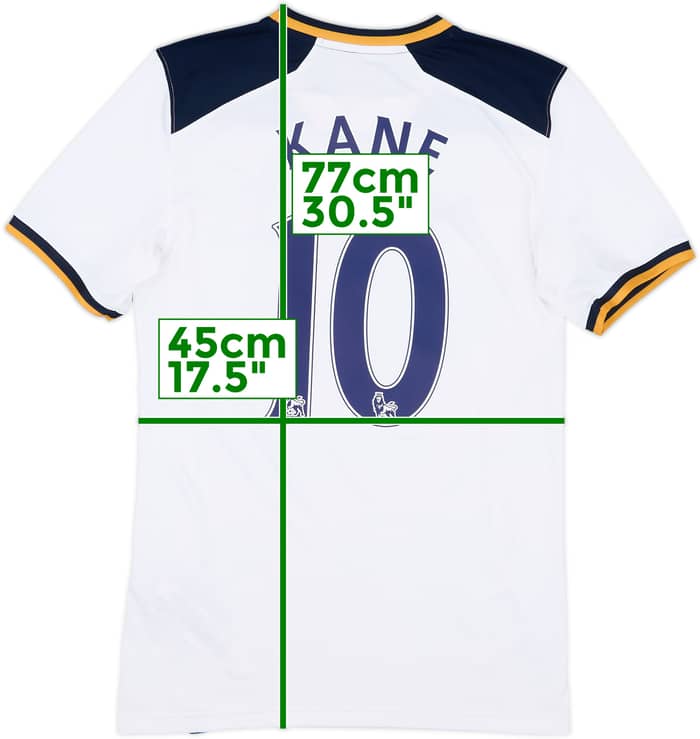 2016-17 Tottenham Home Shirt Kane #10 - 6/10 - (S)