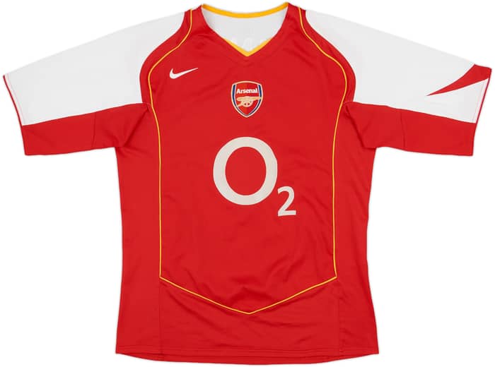 2004-05 Arsenal Home Shirt Henry #14 - 8/10 - (L)